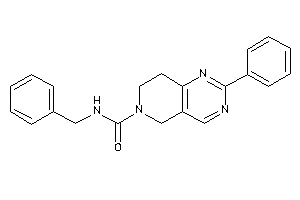 N-benzyl-2-phenyl-7,8-dihydro-5H-pyrido[4,3-d]pyrimidine-6-carboxamide