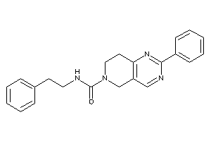 N-phenethyl-2-phenyl-7,8-dihydro-5H-pyrido[4,3-d]pyrimidine-6-carboxamide