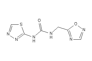 1-(1,2,4-oxadiazol-5-ylmethyl)-3-(1,3,4-thiadiazol-2-yl)urea