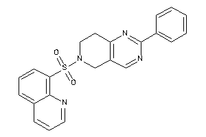 2-phenyl-6-(8-quinolylsulfonyl)-7,8-dihydro-5H-pyrido[4,3-d]pyrimidine