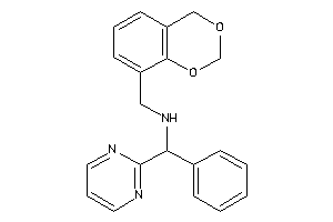 4H-1,3-benzodioxin-8-ylmethyl-[phenyl(2-pyrimidyl)methyl]amine