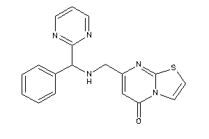 7-[[[phenyl(2-pyrimidyl)methyl]amino]methyl]thiazolo[3,2-a]pyrimidin-5-one