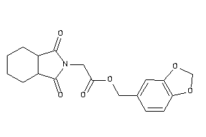 2-(1,3-diketo-3a,4,5,6,7,7a-hexahydroisoindol-2-yl)acetic Acid Piperonyl Ester