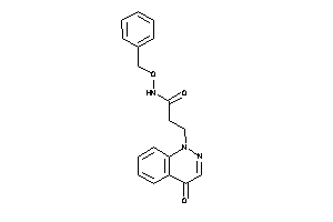Image of N-benzoxy-3-(4-ketocinnolin-1-yl)propionamide