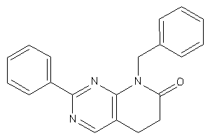 8-benzyl-2-phenyl-5,6-dihydropyrido[2,3-d]pyrimidin-7-one