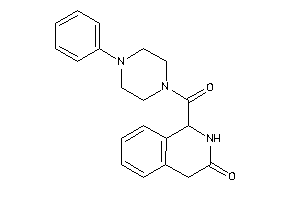 1-(4-phenylpiperazine-1-carbonyl)-2,4-dihydro-1H-isoquinolin-3-one