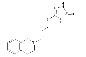 3-[3-(3,4-dihydro-1H-isoquinolin-2-yl)propylthio]-1,4-dihydro-1,2,4-triazol-5-one