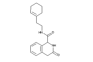 Image of N-(2-cyclohexen-1-ylethyl)-3-keto-2,4-dihydro-1H-isoquinoline-1-carboxamide
