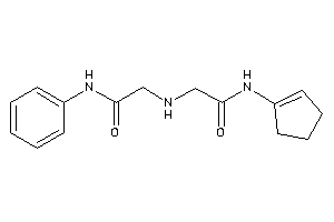 2-[(2-anilino-2-keto-ethyl)amino]-N-cyclopenten-1-yl-acetamide