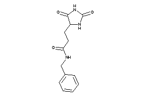 N-benzyl-3-(2,5-diketoimidazolidin-4-yl)propionamide