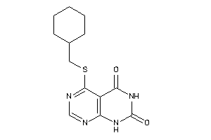4-(cyclohexylmethylthio)-8H-pyrimido[4,5-d]pyrimidine-5,7-quinone