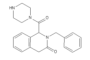 2-benzyl-1-(piperazine-1-carbonyl)-1,4-dihydroisoquinolin-3-one