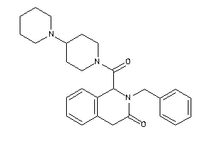 2-benzyl-1-(4-piperidinopiperidine-1-carbonyl)-1,4-dihydroisoquinolin-3-one