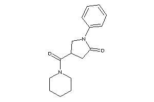 1-phenyl-4-(piperidine-1-carbonyl)-2-pyrrolidone