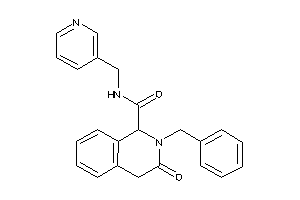 Image of 2-benzyl-3-keto-N-(3-pyridylmethyl)-1,4-dihydroisoquinoline-1-carboxamide