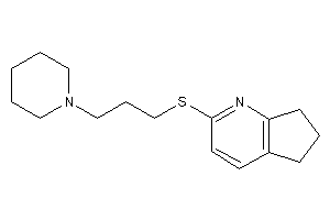 2-(3-piperidinopropylthio)-1-pyrindan