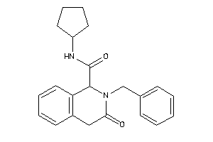 2-benzyl-N-cyclopentyl-3-keto-1,4-dihydroisoquinoline-1-carboxamide