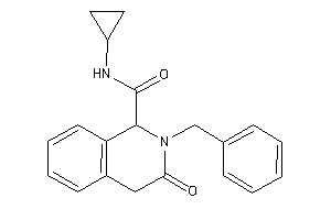 2-benzyl-N-cyclopropyl-3-keto-1,4-dihydroisoquinoline-1-carboxamide