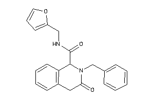 2-benzyl-N-(2-furfuryl)-3-keto-1,4-dihydroisoquinoline-1-carboxamide