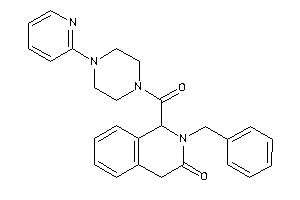 2-benzyl-1-[4-(2-pyridyl)piperazine-1-carbonyl]-1,4-dihydroisoquinolin-3-one