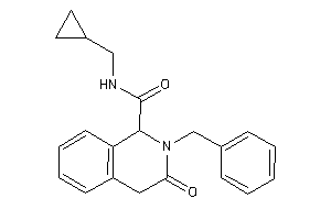 2-benzyl-N-(cyclopropylmethyl)-3-keto-1,4-dihydroisoquinoline-1-carboxamide