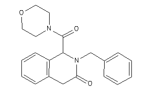 2-benzyl-1-(morpholine-4-carbonyl)-1,4-dihydroisoquinolin-3-one