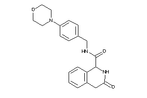 3-keto-N-(4-morpholinobenzyl)-2,4-dihydro-1H-isoquinoline-1-carboxamide