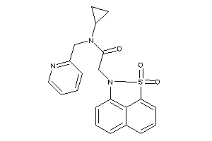 Image of N-cyclopropyl-2-(diketoBLAHyl)-N-(2-pyridylmethyl)acetamide
