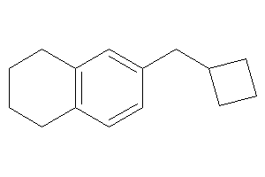 Image of 6-(cyclobutylmethyl)tetralin