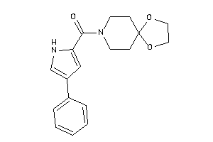 1,4-dioxa-8-azaspiro[4.5]decan-8-yl-(4-phenyl-1H-pyrrol-2-yl)methanone