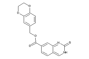 2-thioxo-3H-quinazoline-7-carboxylic Acid 2,3-dihydro-1,4-benzodioxin-6-ylmethyl Ester