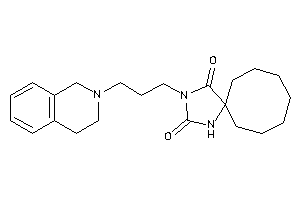 Image of 3-[3-(3,4-dihydro-1H-isoquinolin-2-yl)propyl]-1,3-diazaspiro[4.7]dodecane-2,4-quinone
