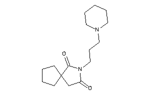 3-(3-piperidinopropyl)-3-azaspiro[4.4]nonane-2,4-quinone