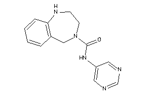 N-(5-pyrimidyl)-1,2,3,5-tetrahydro-1,4-benzodiazepine-4-carboxamide