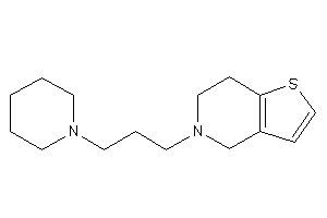 5-(3-piperidinopropyl)-6,7-dihydro-4H-thieno[3,2-c]pyridine