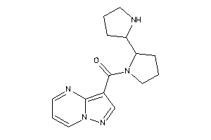 Pyrazolo[1,5-a]pyrimidin-3-yl-(2-pyrrolidin-2-ylpyrrolidino)methanone