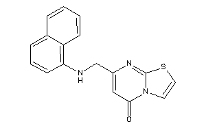 Image of 7-[(1-naphthylamino)methyl]thiazolo[3,2-a]pyrimidin-5-one