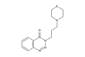 3-(3-morpholinopropyl)-1,2,3-benzotriazin-4-one