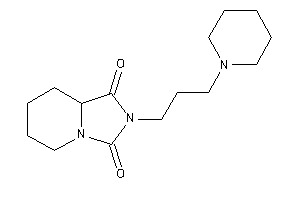 2-(3-piperidinopropyl)-6,7,8,8a-tetrahydro-5H-imidazo[1,5-a]pyridine-1,3-quinone