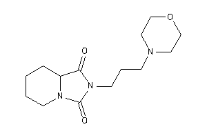 2-(3-morpholinopropyl)-6,7,8,8a-tetrahydro-5H-imidazo[1,5-a]pyridine-1,3-quinone