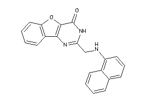 2-[(1-naphthylamino)methyl]-3H-benzofuro[3,2-d]pyrimidin-4-one