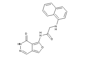 N-(4-keto-3H-furo[3,4-d]pyridazin-5-yl)-2-(1-naphthylamino)acetamide