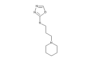 2-(3-piperidinopropylthio)-1,3,4-oxadiazole