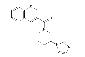 2H-chromen-3-yl-(3-imidazol-1-ylpiperidino)methanone