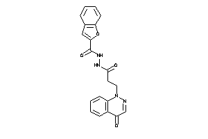 Image of N'-[3-(4-ketocinnolin-1-yl)propanoyl]coumarilohydrazide