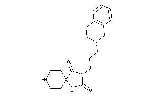 3-[3-(3,4-dihydro-1H-isoquinolin-2-yl)propyl]-1,3,8-triazaspiro[4.5]decane-2,4-quinone