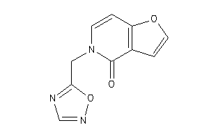 5-(1,2,4-oxadiazol-5-ylmethyl)furo[3,2-c]pyridin-4-one