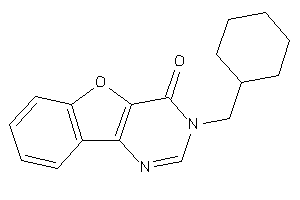 3-(cyclohexylmethyl)benzofuro[3,2-d]pyrimidin-4-one