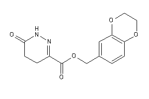 6-keto-4,5-dihydro-1H-pyridazine-3-carboxylic Acid 2,3-dihydro-1,4-benzodioxin-6-ylmethyl Ester