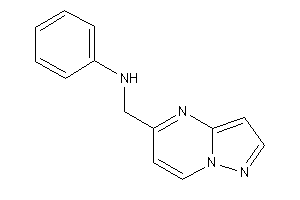 Phenyl(pyrazolo[1,5-a]pyrimidin-5-ylmethyl)amine